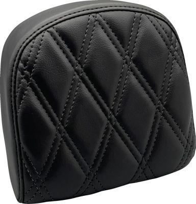 08011524 - Le Pera Sissy Bar Pad - Double Diamond - Dull - Small