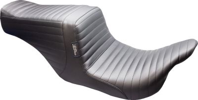 08011546 - Le Pera Tailwhip Seat - Front Pleated - Black
