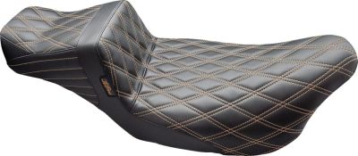 08011700 - Le Pera Tailwhip Daddy Long Legs Seat - Double Diamond w/ Chestnut Thr...