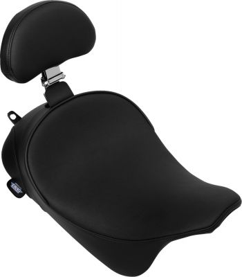 08011954 - DRAG SPECIALTIES Solo Front Seat - Smooth - w/ Backrest Option - FL 