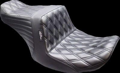 08012031 - Le Pera Tailwhip Up Front Seat - Double Diamond - FLT/FLH