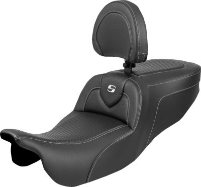 08012141 - SADDLEMEN Roadsofa™ Seat - with Backrest - Carbon Fiber