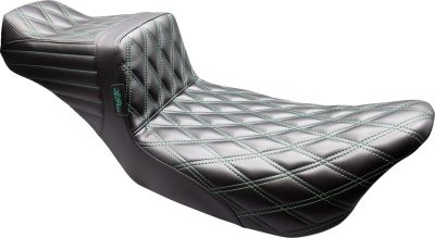 08012177 - Le Pera SEAT TAILWHIP DADDY LL D DIAM BLK/GREEN 2008-TOURING