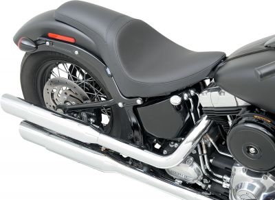 08020779 - DRAG SPECIALTIES SEAT PREDATOR FULL LENGTH FRONT SMOOTH VINYL BLACK