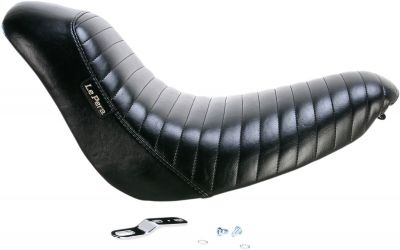 08020818 - Le Pera BARE BONES SEAT PLEATED BLACK