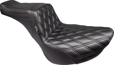 08021534 - Le Pera Tailwhip Seat - Double Diamond - Black