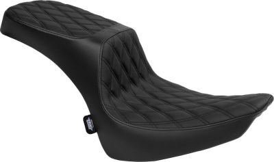 08021641 - DRAG SPECIALTIES Seat Performance Predator III 2-up Black DD Vinyl Sof...