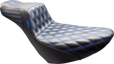 08021676 - Le Pera Tailwhip Daddy Long Legs Seat - Double Diamond - Black/Blue St...