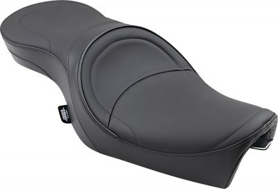 08040258 - DRAG SPECIALTIES SEAT LOW-PROFILE TOURING REAR 2-UP VINYL BLACK
