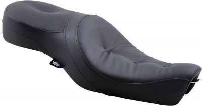 08040297 - DRAG SPECIALTIES SEAT WIDE LOW-PROFILE REAR 2-UP VINYL BLACK