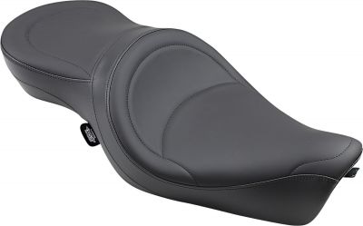 08040298 - DRAG SPECIALTIES SEAT WIDE LOW-PROFILE REAR 2-UP VINYL BLACK