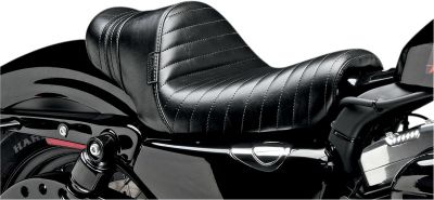 08040471 - Le Pera SEAT STUBS SPOILER BLACK WITH BLACK PLEATED SPEED STRIPES