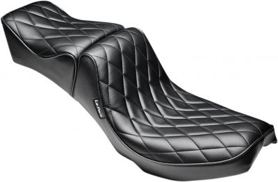 08040583 - Le Pera SEAT REGAL SERIES II DIAMOND STITCHED BLACK