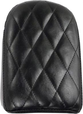 08040655 - Le Pera PILLION PAD BARE BONES DIAMOND STITCH BLACK