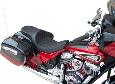 08102258 - DRAG SPECIALTIES SEAT LW TR DDIAM BLK VYNL