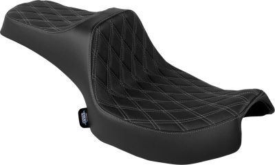 08102467 - DRAG SPECIALTIES SEAT PRED.3 2-UP DD SIVR VINYL 20-25 CHALLENGER 25Chi...