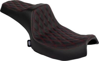 08102468 - DRAG SPECIALTIES SEAT PRED.3 2-UP DD RED VINYL 20-25 CHALLENGER 25 Chi...
