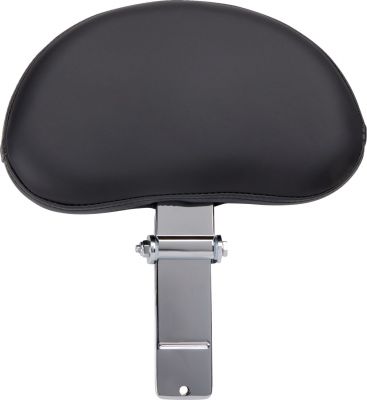 08220133 - DRAG SPECIALTIES BACKREST EZ GLIDE II SMALL DRIVER PLAIN VINYL BLACK