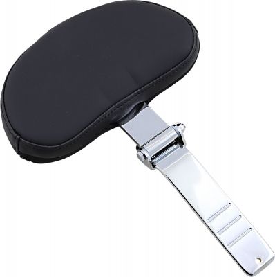08220164 - DRAG SPECIALTIES BACKREST SMALL FRONT EZ GLIDE LEATHER BLACK