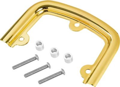08220624 - SADDLEMEN Sissy Bar Pad Bracket - Gold