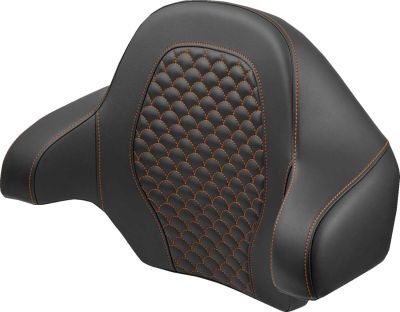 08220627 - SADDLEMEN TOUR PAK DRAGON ORANGE STITCH