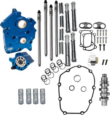 09251637 - S&S KIT CAM CHEST 496 CHAIN W/C CHROME TUBE M8 W/O VVT 2017-25