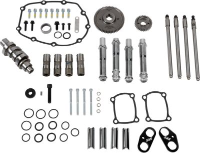 09251644 - S&S KIT CAMSHAFT 496 GEAR CHROME PR TUBE M8 W/O VVT 2017-25