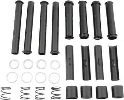 09280044 - DRAG SPECIALTIES PUSHROD TUBE KIT SATIN BLACK
