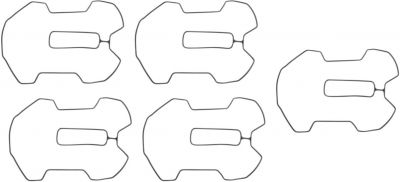 09350978 - JAMES GASKET ROCKER HOUSING LOWER M8