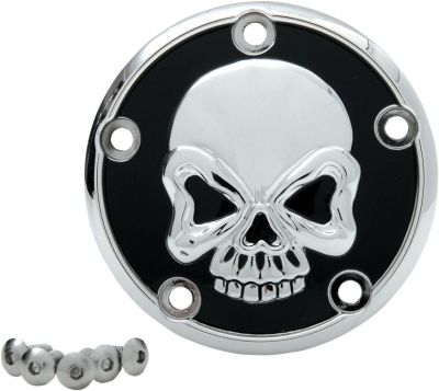 09401179 - DRAG SPECIALTIES POINT COVER SKULL 5-HOLE