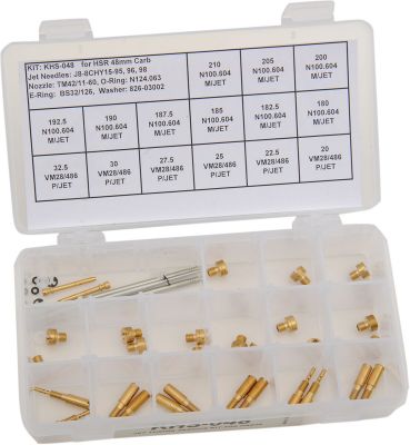 10070322 - MIKUNI JET ASSORTMENT KIT HSR48 BRASS