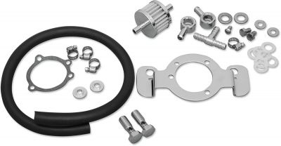 10130030 - DRAG SPECIALTIES CRANKCASE BREATHER/SUPPORT BRACKET