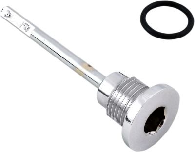 11050146 - DRAG SPECIALTIES DIPSTICK TRANSMISSION OIL CHROME