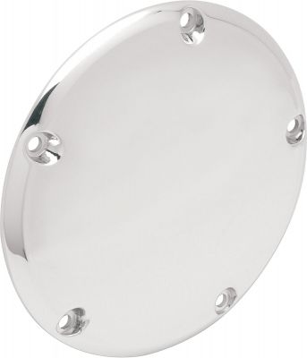 11070047 - DRAG SPECIALTIES DERBY COVER DOMED CHROME 5-HOLE