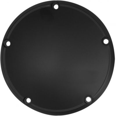11070363 - DRAG SPECIALTIES DERBY COVER FLAT BLACK TWIN CAM
