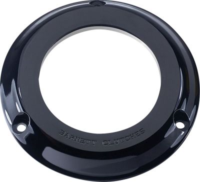 11070761 - Barnett COVER DERBY CLEAR-BLACK BIG TWIN 