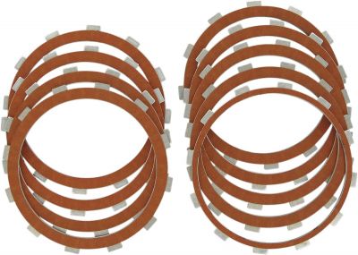 11310424 - DRAG SPECIALTIES CLUTCH FRICTION PLATES KIT ORGANIC