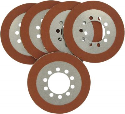 11310427 - DRAG SPECIALTIES CLUTCH FRICTION PLATES KIT ORGANIC