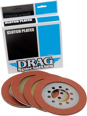 11310428 - DRAG SPECIALTIES CLUTCH FRICTION PLATES KIT ORGANIC