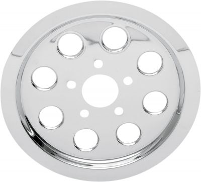 12010519 - DRAG SPECIALTIES REAR BELT PULLEY COVER CHROME