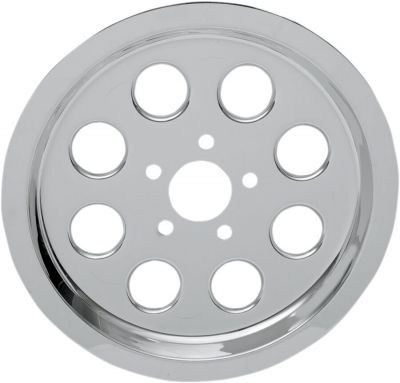 12010539 - DRAG SPECIALTIES REAR BELT PULLEY COVER CHROME 70T
