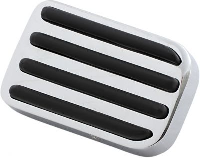 12030151 - DRAG SPECIALTIES RAIL BRAKE PEDAL COVER CHROME