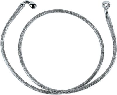 12042735 - DRAG SPECIALTIES FRONT BRAKE LINE STAINLESS STEEL