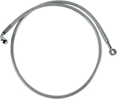 12042753 - DRAG SPECIALTIES FRONT BRAKE LINE STAINLESS STEEL