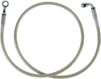 12042754 - DRAG SPECIALTIES FRONT BRAKE LINE STAINLESS STEEL