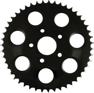 12101832 - DRAG SPECIALTIES SPROCKET REAR WHEEL 46T FLAT GLOSS BLACK