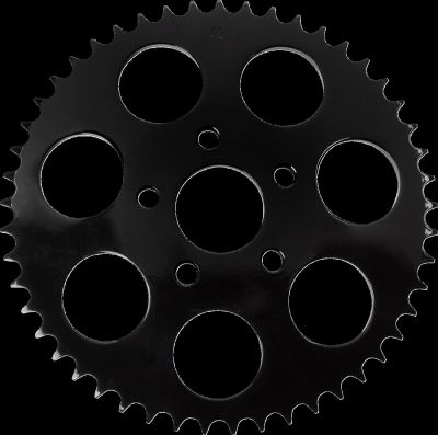 12101842 - DRAG SPECIALTIES SPROCKET REAR WHEEL 49T DISH GLOSS BLACK