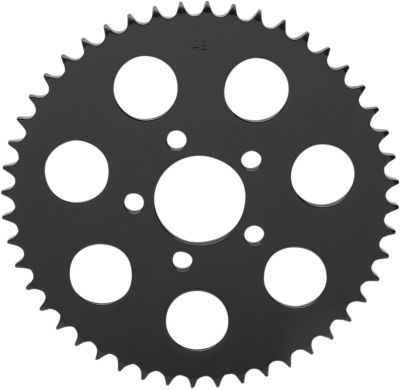 12101844 - DRAG SPECIALTIES SPROCKET REAR WHEEL 48T FLAT GLOSS BLACK