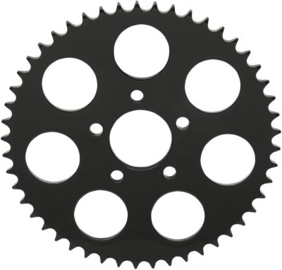 12101845 - DRAG SPECIALTIES SPROCKET REAR WHEEL 49T FLAT GLOSS BLACK