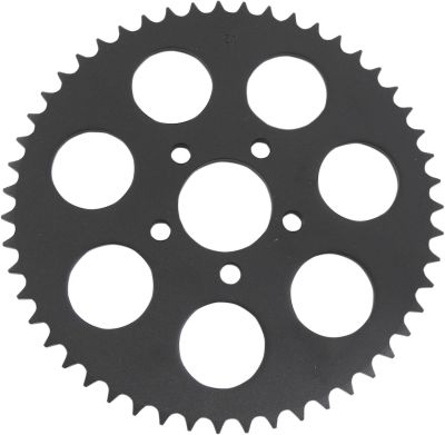 12101846 - DRAG SPECIALTIES SPROCKET REAR WHEEL 51T FLAT GLOSS BLACK